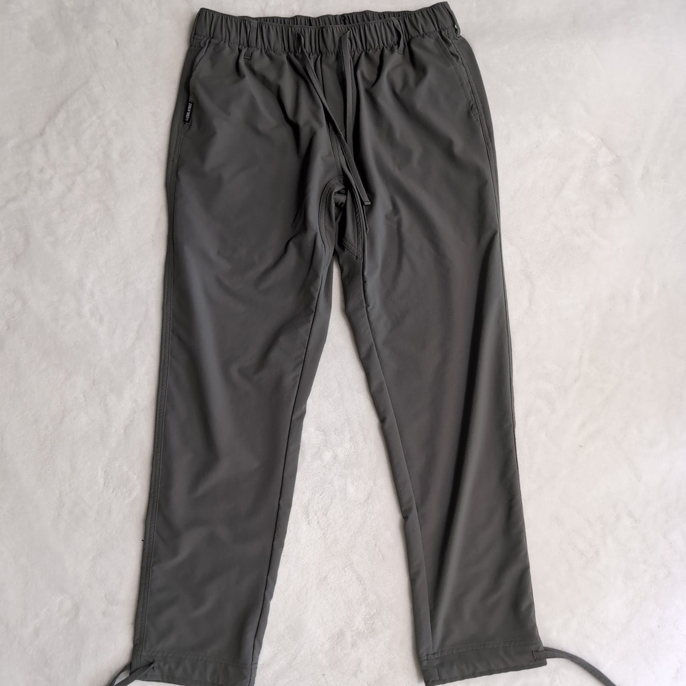 Coalatree Trailhead Adventure Pants Mens L Slim Gray Hiking Outdoor Technical - Picture 2 of 8